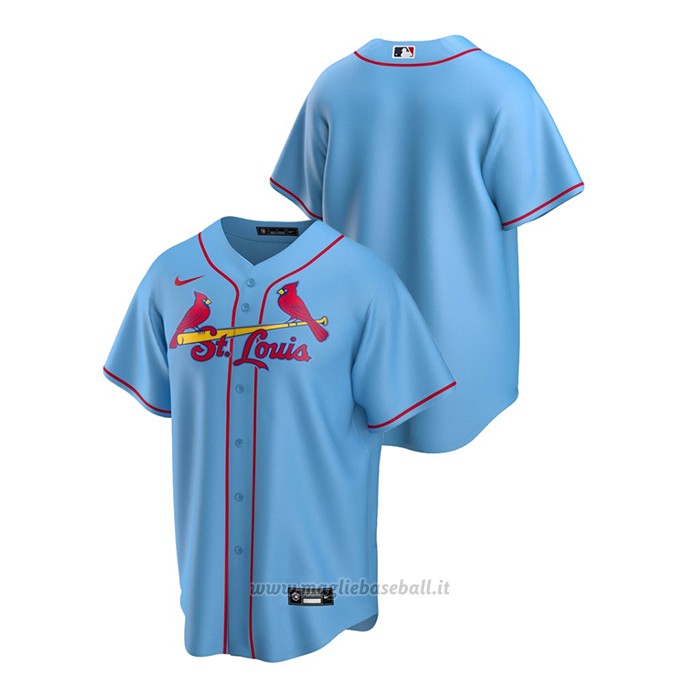 Maglia Baseball Uomo St. Louis Cardinals Replica Alternato Blu